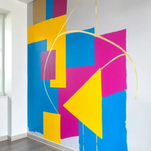 Malowanie na ścianie