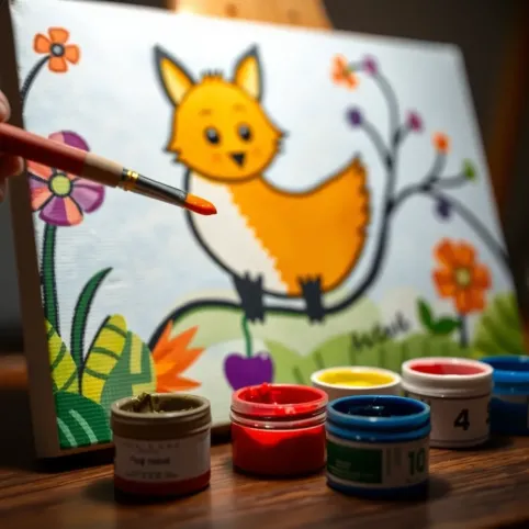 Malowanie po numerach dla dzieci 10 lat