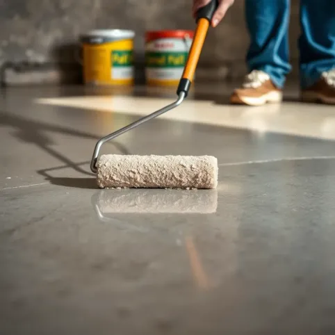 Malowanie posadzki betonowej cena robocizna