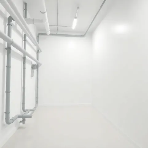 Malowanie ścian w kotłowni