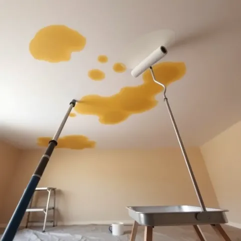 Malowanie sufitu po zalaniu cennik