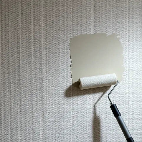 Malowanie tapety z włókna szklanego