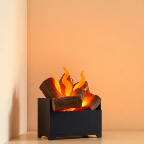 Mały kominek ozdobny