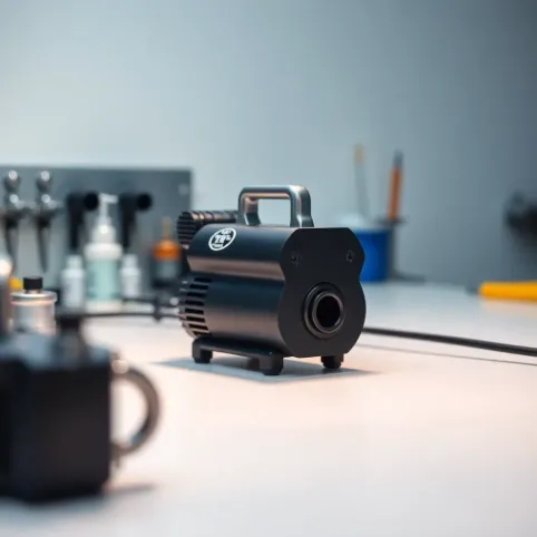 Mały kompresor do malowania