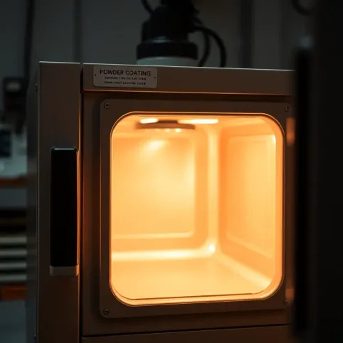Mały piec do malowania proszkowego