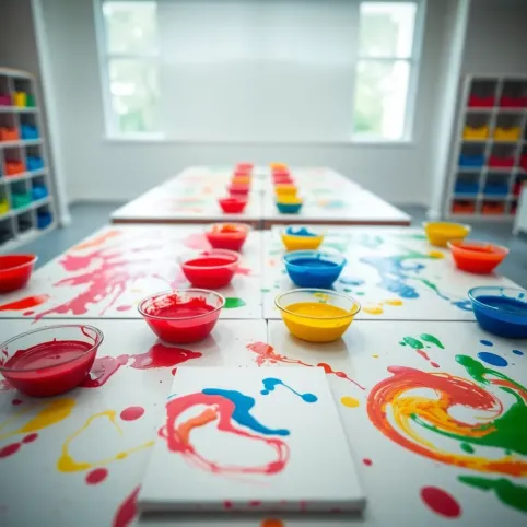 Metoda malowania 10 palcami w przedszkolu