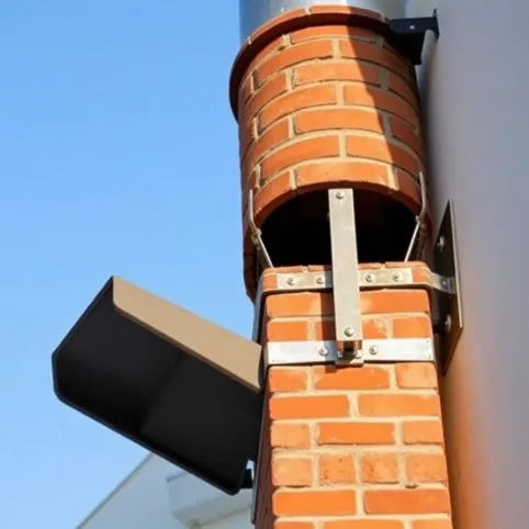 Mocowanie Komina Do Ściany