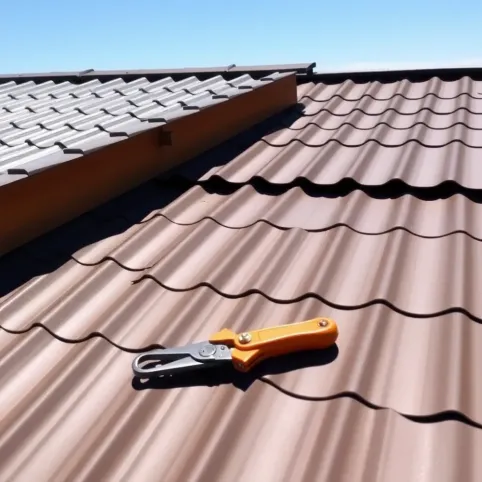 Montaż blachy trapezowej na dachu jednospadowym