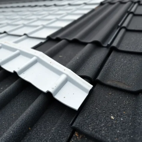 Montaż blachy trapezowej na dachu pokrytym papą