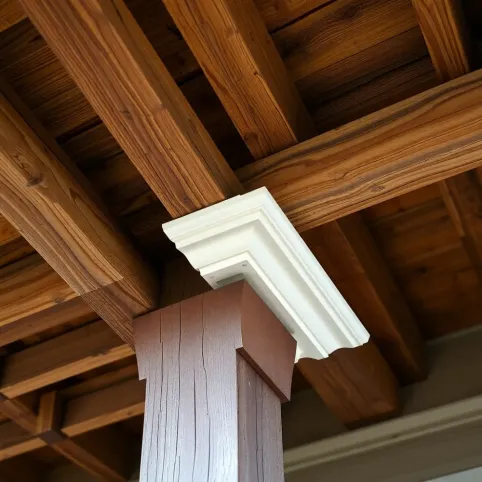 Montaż podbitki dachowej