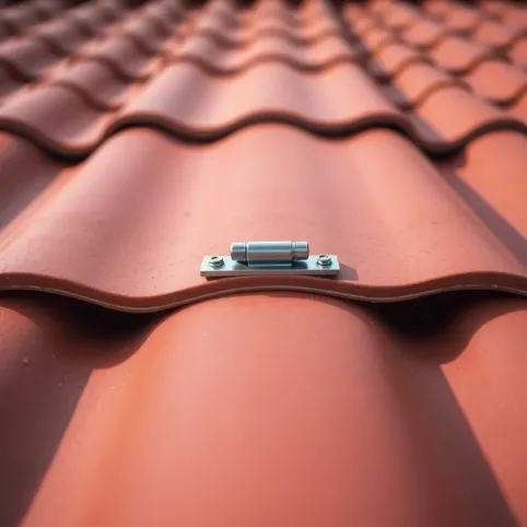 Montaż spinek do dachówki