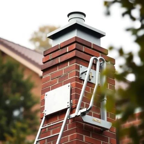 Montaż strażaka na kominie cena