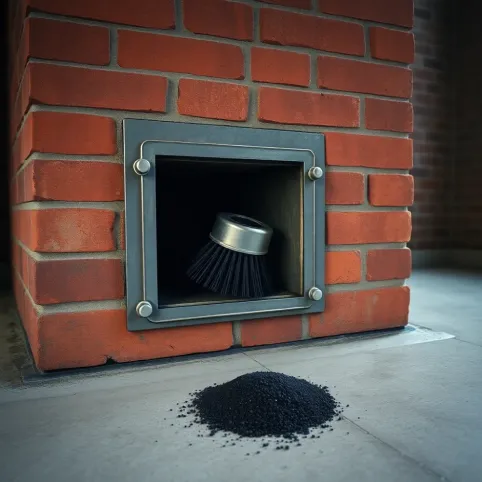 Montaż wyczystki kominowej