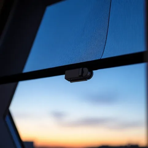 Moskitiera na okno dachowe z zamkiem