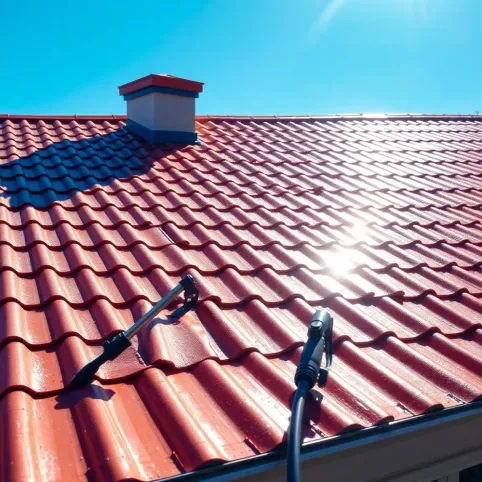 Mycie dachu cena za m2