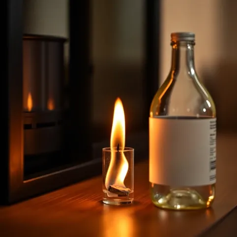 Na ile starcza litr paliwa do biokominka