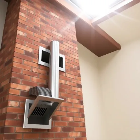 Na jakiej wysokości kominki wentylacyjne