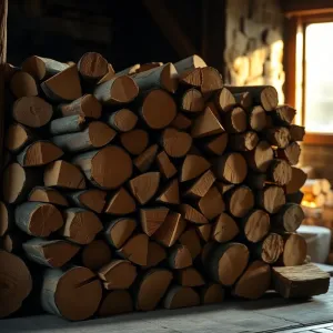 Najlepsze drzewo do kominka