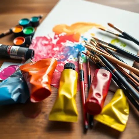 Najlepsze farby do malowania na płótnie