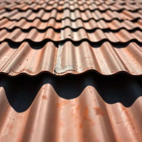 Naprawa dachu z blachodachówki