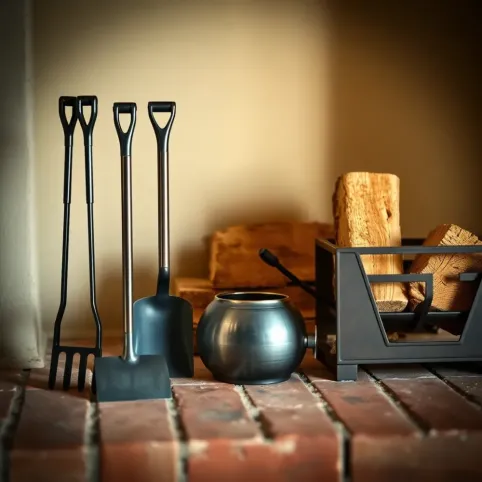 Nowoczesne akcesoria do kominka