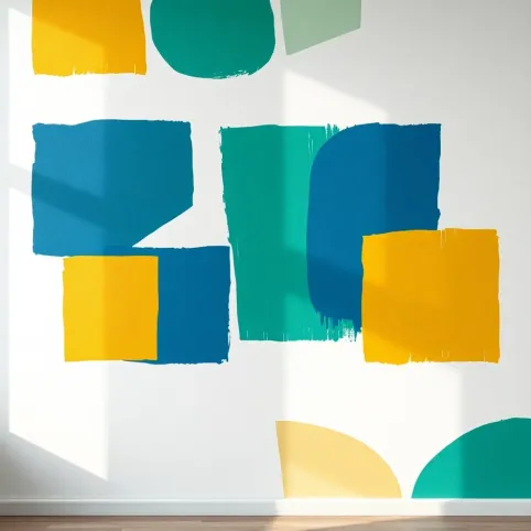 Nowoczesne malowanie ścian  wzory