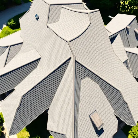 Obliczanie powierzchni dachu z rzutu