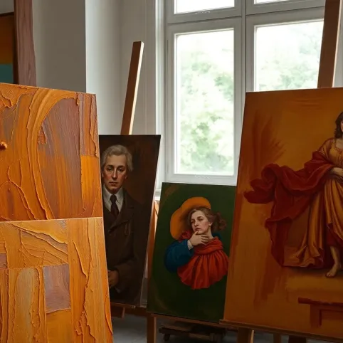 Obrazy olejne ręcznie malowane na płótnie