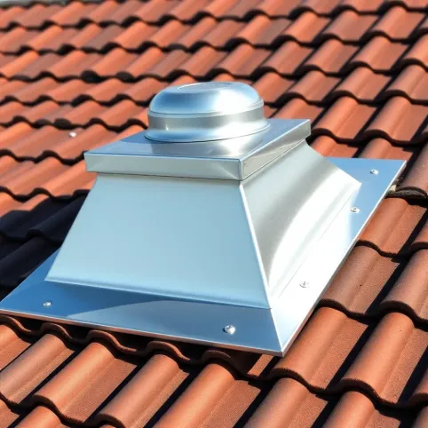 Obróbka komina blacha trapezowa cena