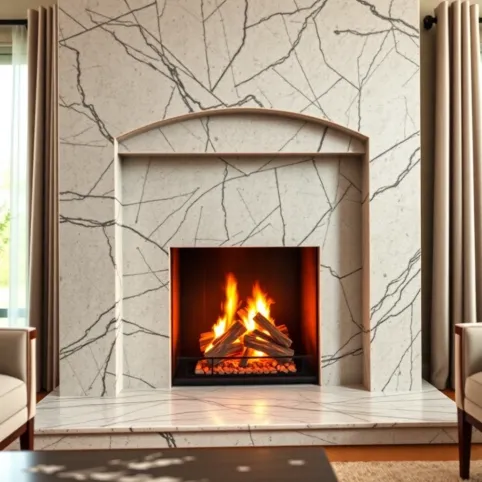 Obudowa kominka z granitu cena