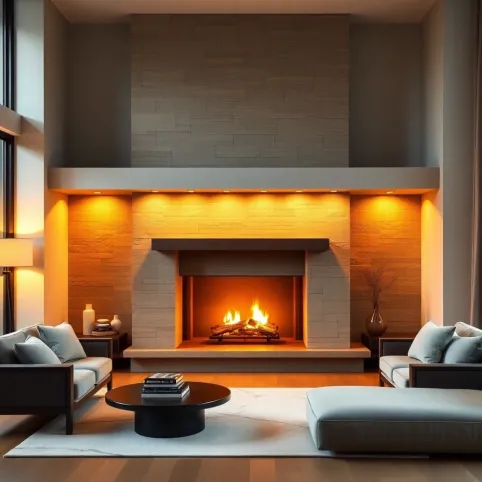 Obudowa kominka z kamienia cena