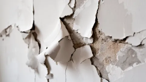 odpadanie tynku po malowaniu