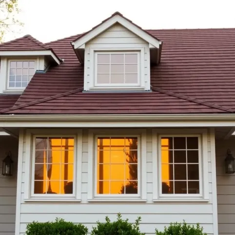 Okna złoty dąb jaki kolor dachu