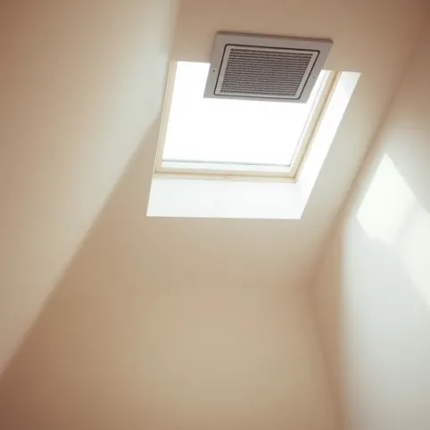 Okno dachowe z nawiewnikiem