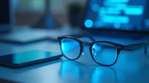 Okulary z filtrem światła niebieskiego czy warto