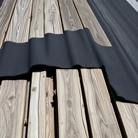 Papa na dach z desek