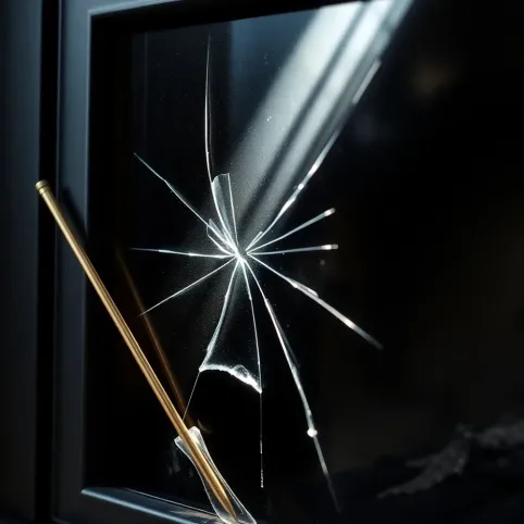 Pęknięta szyba w kominku a ubezpieczenie