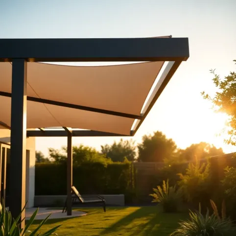 Pergole z rozsuwanym dachem