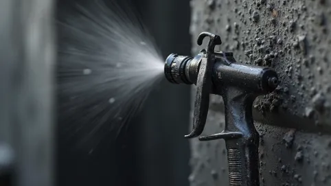 Pistolet do malowania dysperbitem