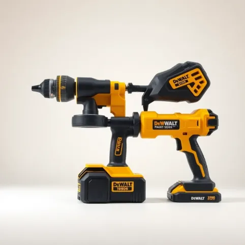 Pistolet do malowania na baterie Dewalt