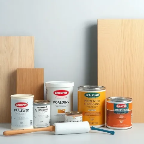 Płyta wiórową czym malować