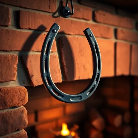Podkowa do kominka
