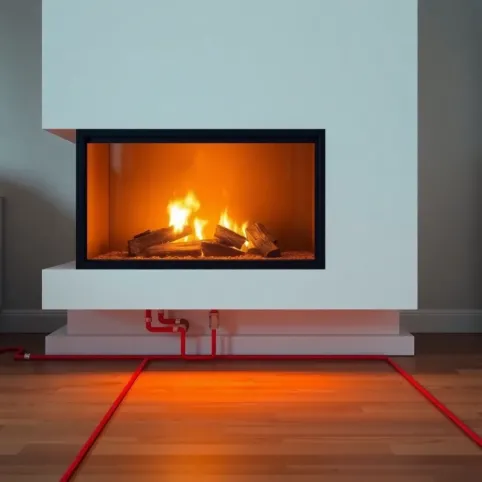 Podłączenie kominka do ogrzewania podłogowego