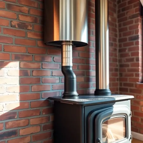 Podłączenie kozy do komina systemowego