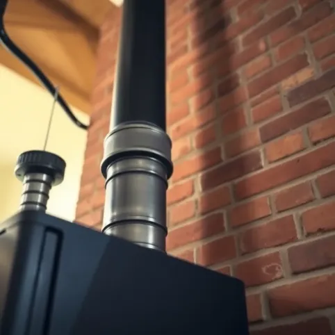 Podłączenie pieca węglowego do komina