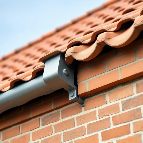 Połączenie dachu z murem