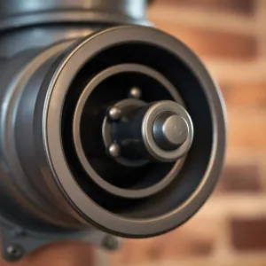 Przepustnica do kominka fi 100