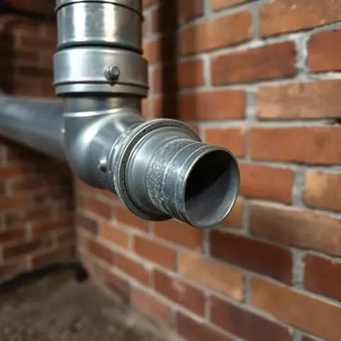 Przyłącze pieca do komina