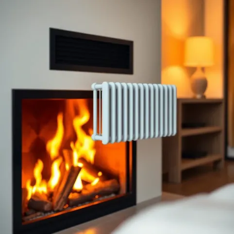 Radiator do kominka 120