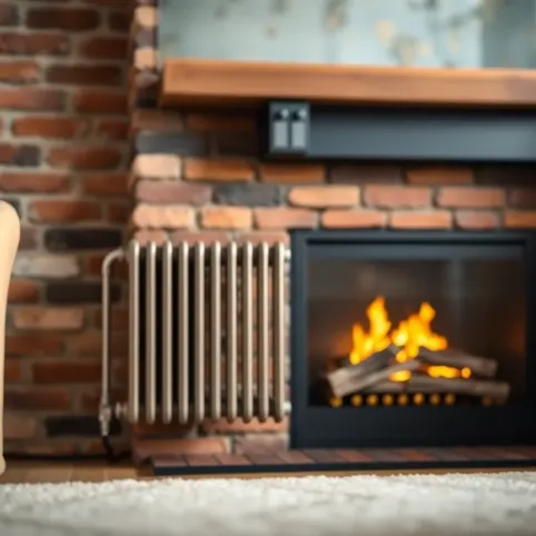 Radiator do kominka